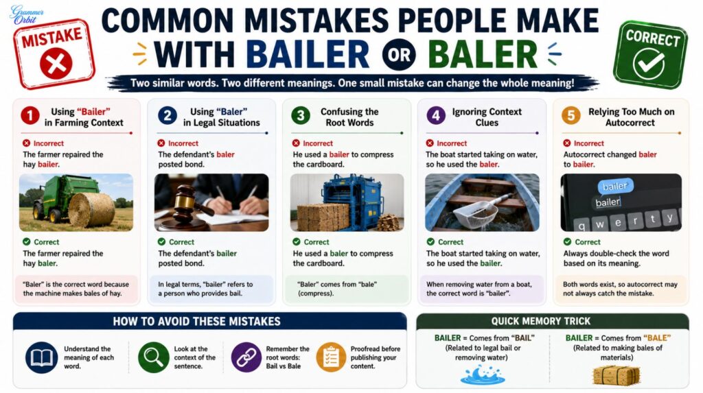Bailer or Baler 