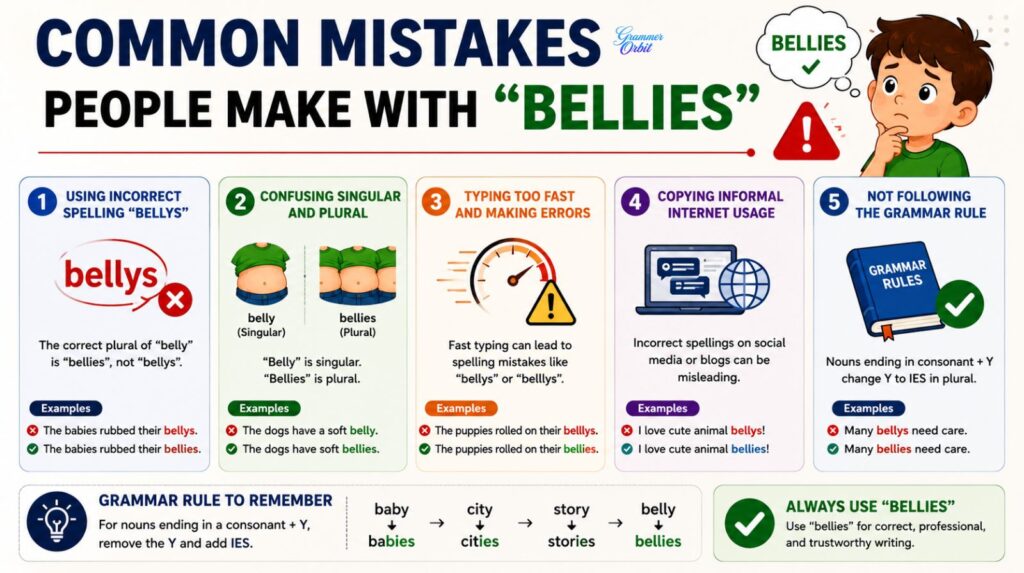 Bellies vs Bellys 