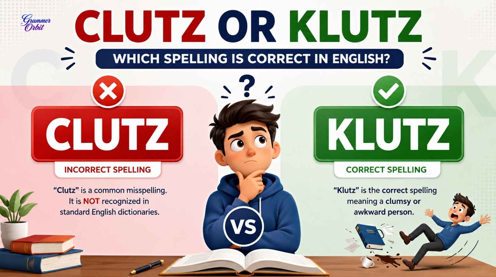 Clutz or Klutz