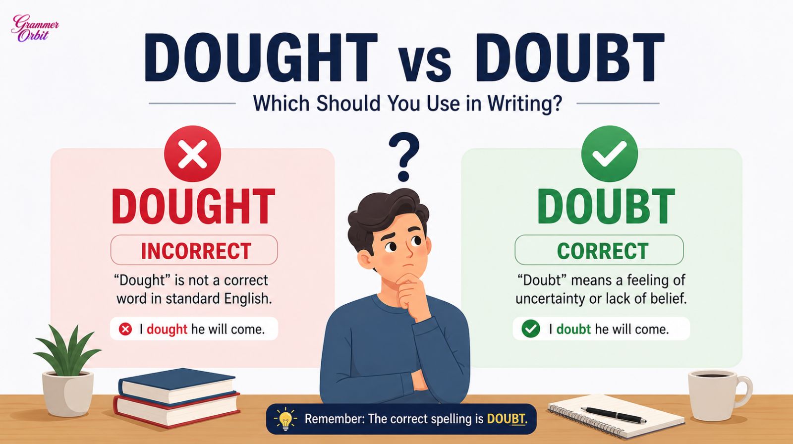 Dought vs Doubt