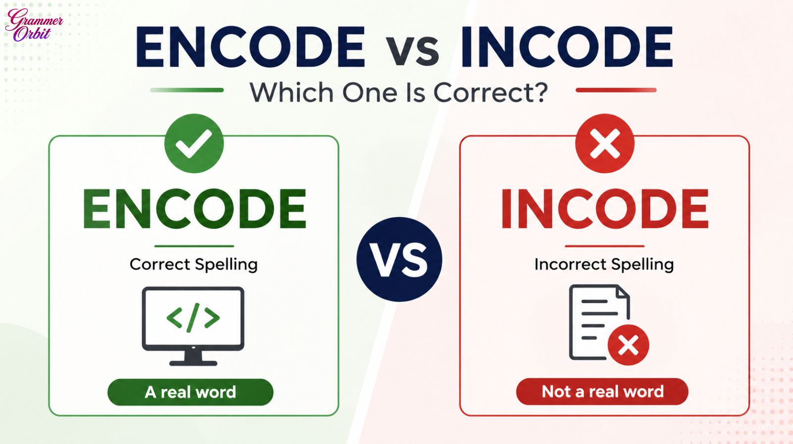 Encode vs Incode
