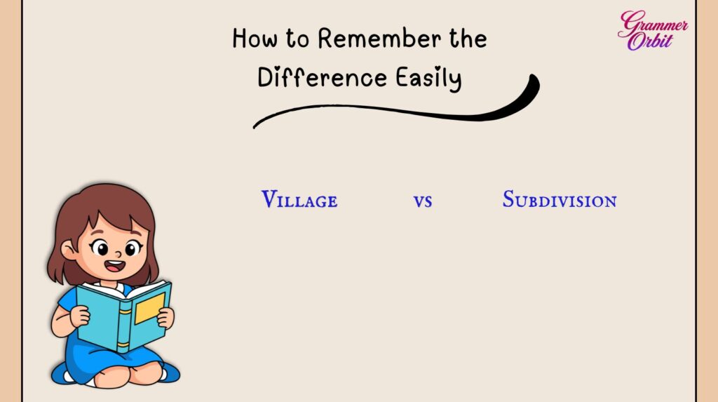 How to Remember the Difference Easily 