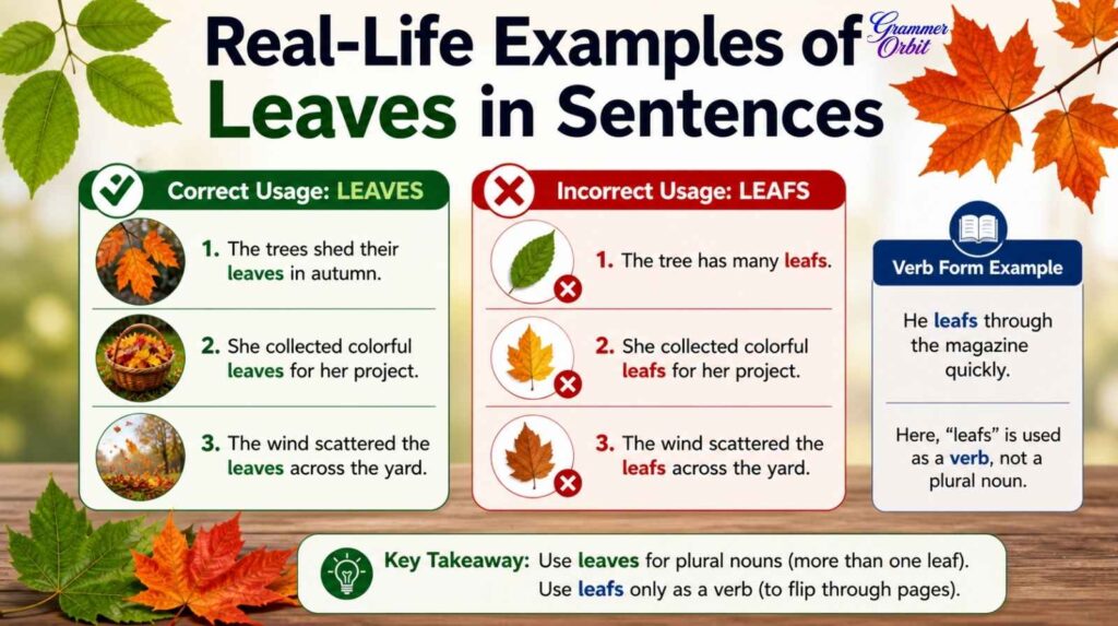 Leafs or Leaves 