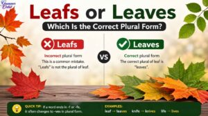 Leafs or Leaves