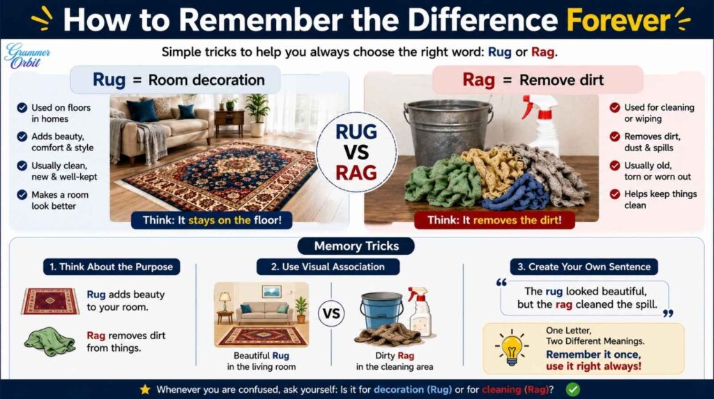 Rug vs Rag 