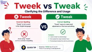 Tweek vs Tweak