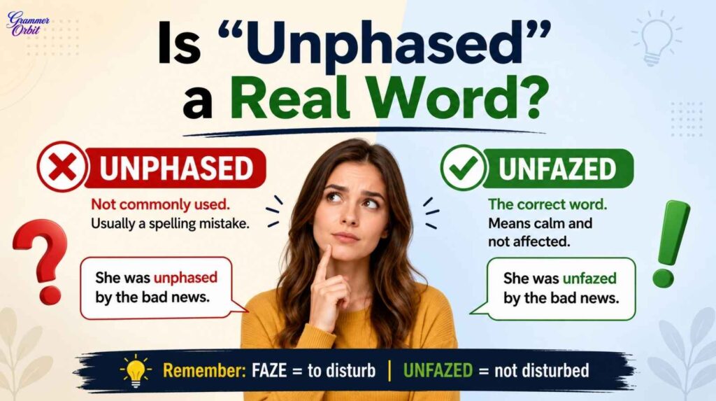 Unphased or Unfazed 