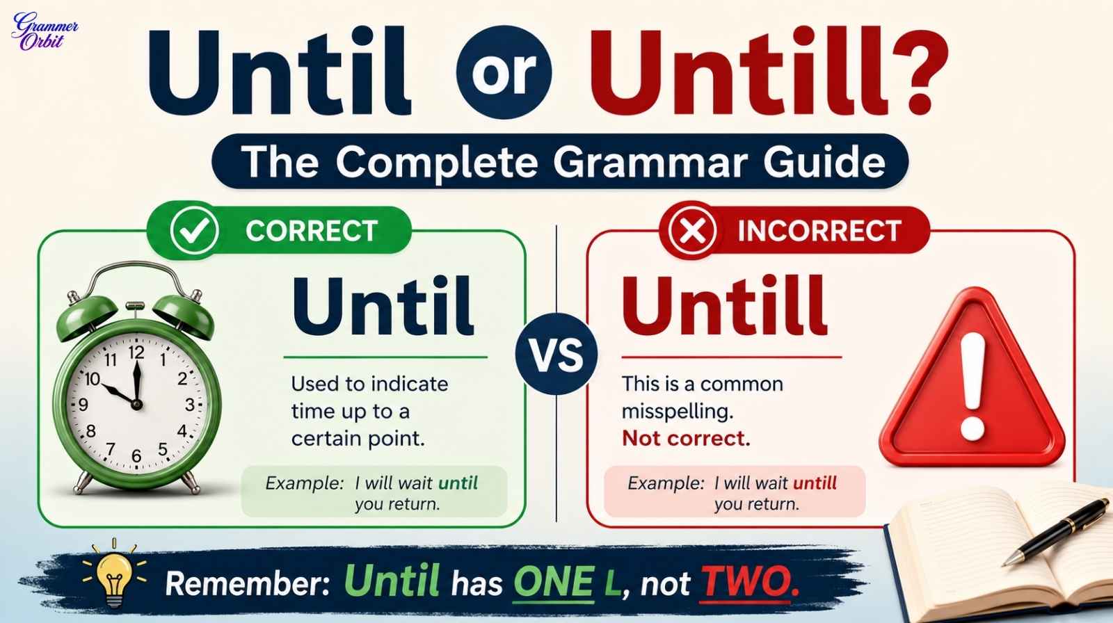 Until or Untill