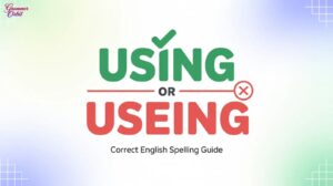 Using or Useing
