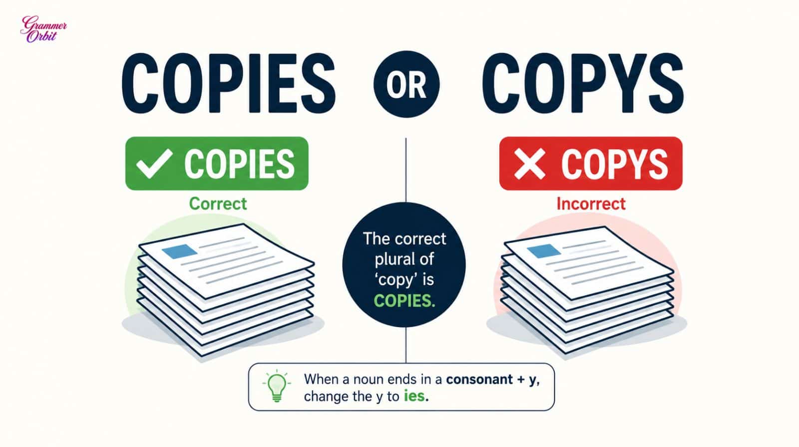 Copies or Copys