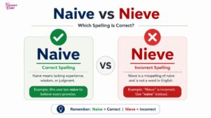 Naive vs Nieve