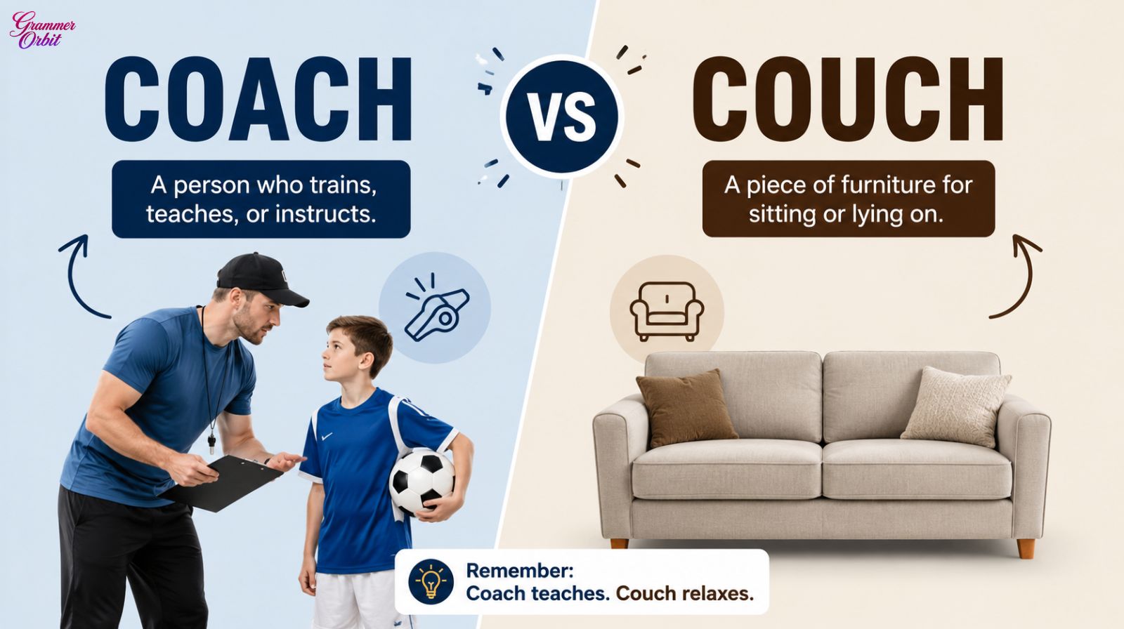 Coach vs Couch