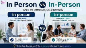 In Person vs In-Person