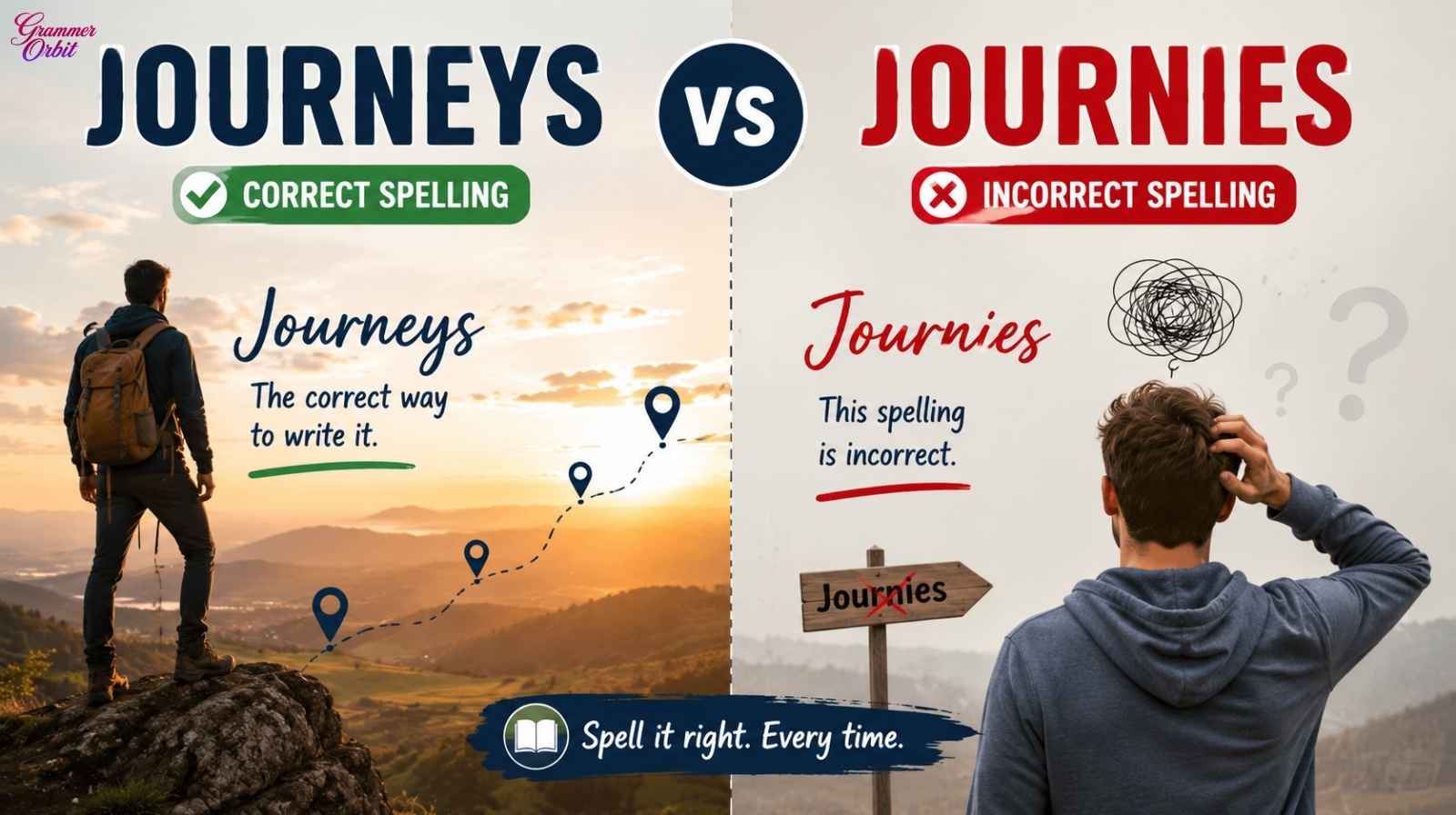 Journeys vs Journies
